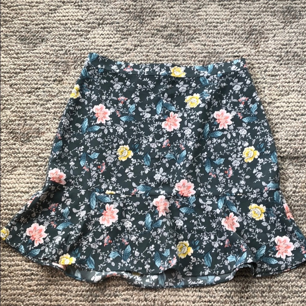 Loft floral skirt.